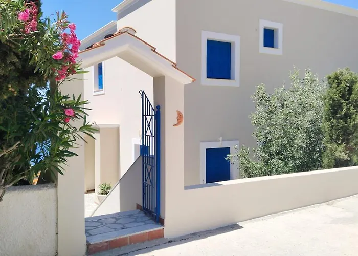 Thea Kalymnos With Swimming Pool And Sea View