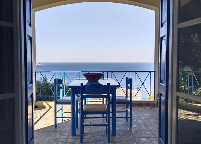 ヴィラ Thea Kalymnos With Swimming Pool And Sea View Panormos (Kalymnos)