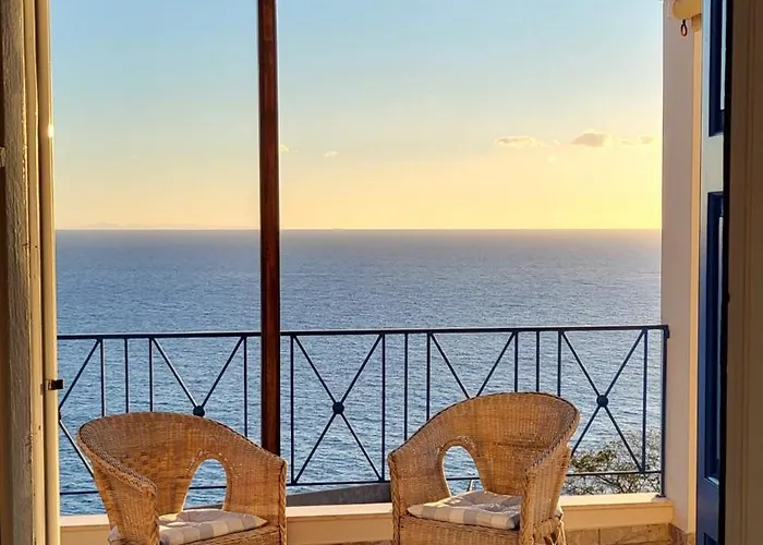 Thea Kalymnos With Swimming Pool And Sea View ヴィラ