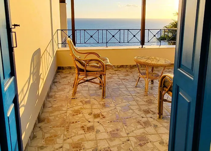 ヴィラ Thea Kalymnos With Swimming Pool And Sea View Panormos (Kalymnos)