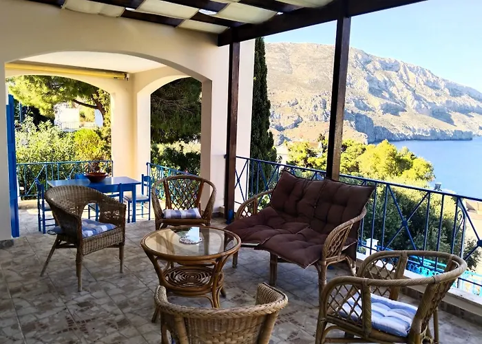 Thea Kalymnos With Swimming Pool And Sea View *