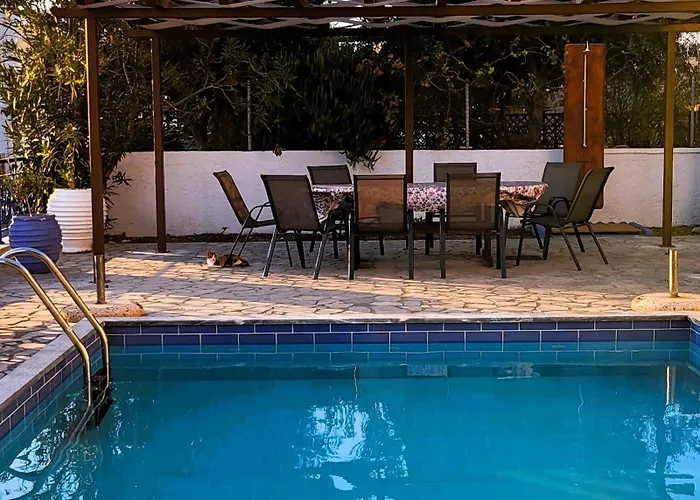 Thea Kalymnos With Swimming Pool And Sea View ヴィラ